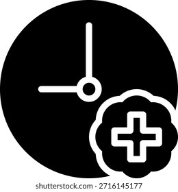 Termin Glyphe Symbol Illustration Vektor