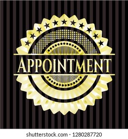 Appointment gold emblem