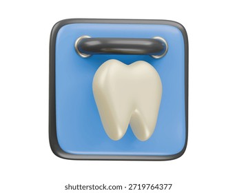 Termin Symbol 3D-Illustration rendern