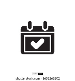 appointment icon, design inspiration vector template for interface and any purpose