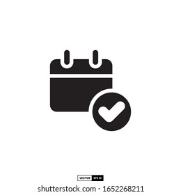appointment icon, design inspiration vector template for interface and any purpose