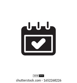 appointment icon, design inspiration vector template for interface and any purpose