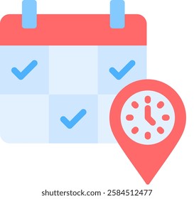 Appointment Icon Element For Design