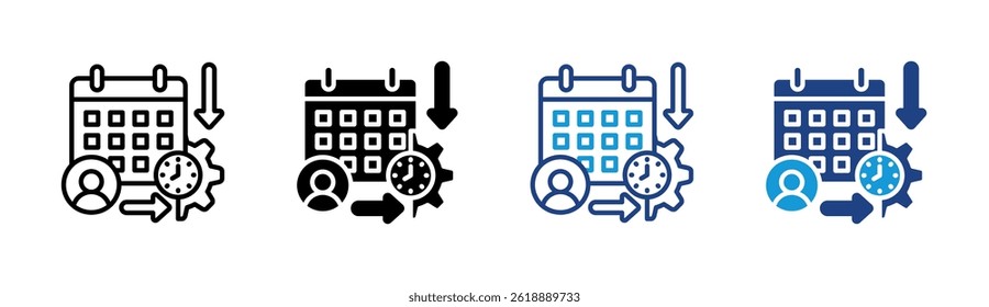 Termin-Symbol-Element für Entwurf