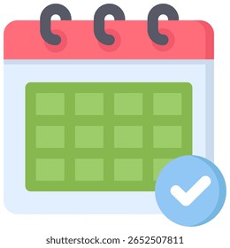 Appointment icon symbol. Vector illustration.