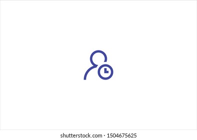 Appointment icon in trendy flat style isolated on white background vector illustration