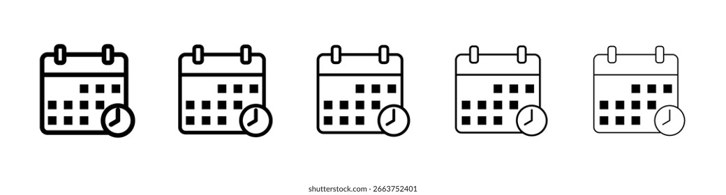 Icono de cita Vector colección. EPS 10