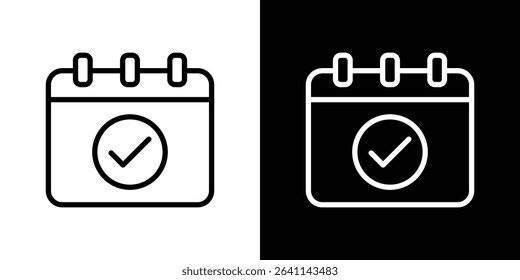 Appointment icon vector simple element illustration editable
