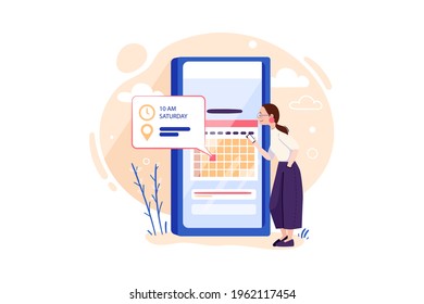 Concepto de ilustración de cita. Se puede usar para banner web, infografías, imágenes de héroes. Ilustración isométrica plana aislada sobre fondo blanco.