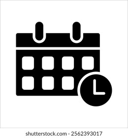 Appointment, in line design. Appointment, scheduling, calendar, meeting, reservation, consultation, reminder on white background vector. 