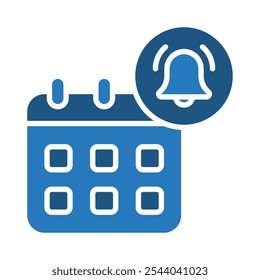 Appointment Reminder icon line vector illustration