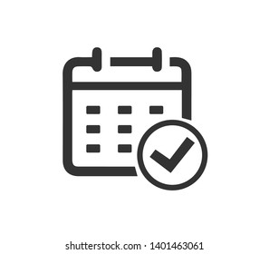 Appointment Request Icon Simple Vector Illustration 