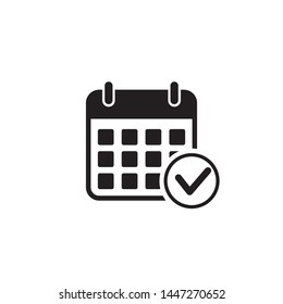 Appointment Request Icon Simple Vector Illustration