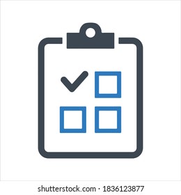 Appointment request icon, vector & glyph