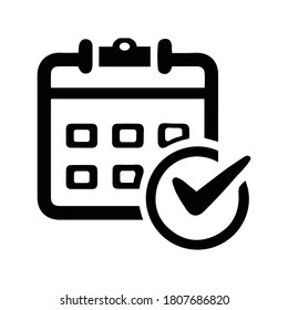 Appointment Reschedule Request Vector Icon