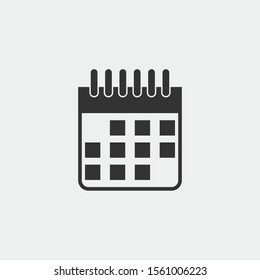 Appointment vector icon illustration sign