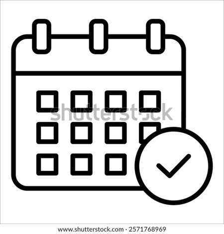 Appointments Icon Element For Design