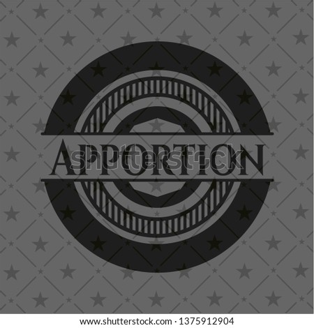 Apportion black badge