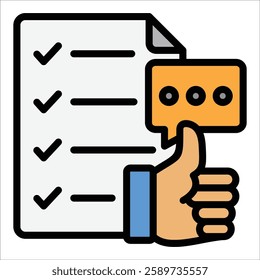 Appraisal Icon Element For Design