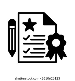 Appraisal Icon Element for Design