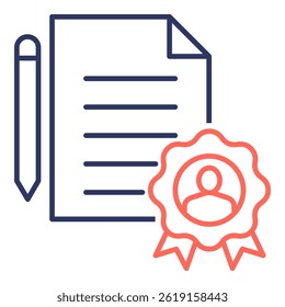 Appraisal Icon Element for Design