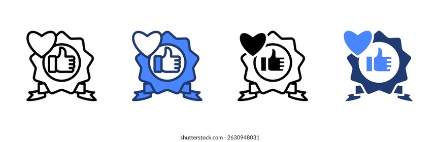 Appraisal icon sheet multiple style collection