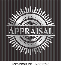 Appraisal silvery shiny badge