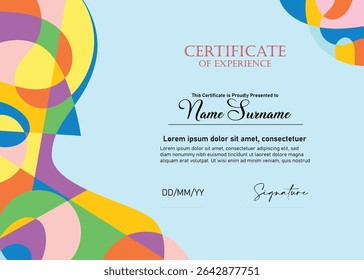 Appreciation  Achievement Certificate Template Design