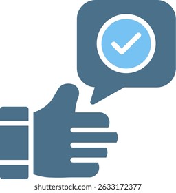 Appreciation Glyph Two Colour Icon