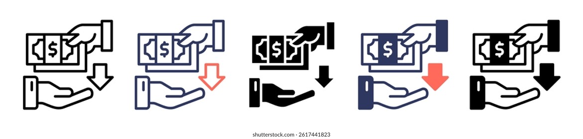 Appreciation Icon multiple Vector Illustration