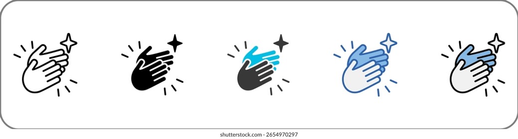 Icono de agradecimiento Ilustración Multistyle