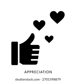 Appreciation Mini Illustration Icon. Use For Modern Concept, Print, Ui, Ux Kit, Web And App Development. Vector Related To Business Finance, Management And More