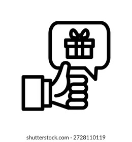 apreciação recompensa ícone vetor design bom para web ou aplicativo móvel
