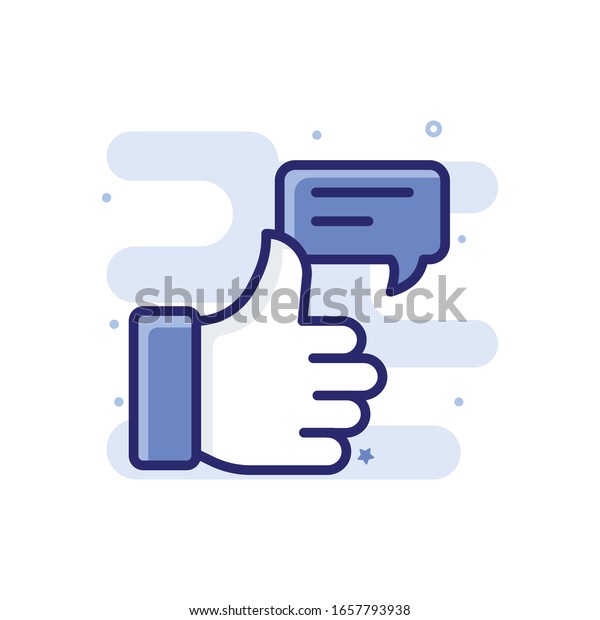 Appreciation Vector Illustrator Color Full Background Stock Vector ...