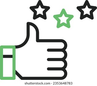 Appreciations Icon image. Suitable for mobile application.