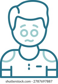 Apprehension Creative Illustration Icon Design