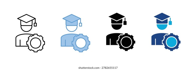 Apprentice Icon Set Multiple Style Collection