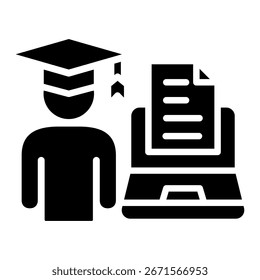 Apprenticeship Icon Element For Design And Vector