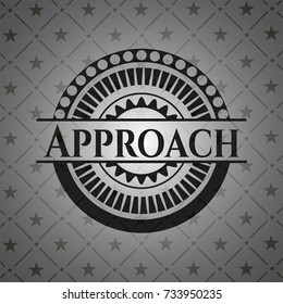 Approach black badge