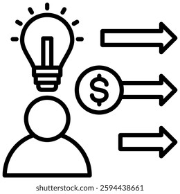 Approach Icon Element For Design