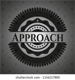 Approach realistic black emblem