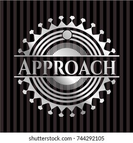 Approach silver emblem