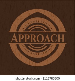 Approach wood emblem. Vintage.