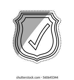 Approval check icon icon vector illustration graphic design