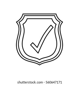 Approval check icon icon vector illustration graphic design