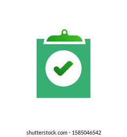 Approval check mark logo template vector icon design