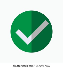 Approval Icon. Consent Symbol - Vector.