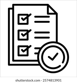 Approval Icon Element For Design