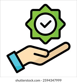 Approval Icon Element For Design