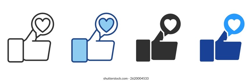Approval Icon Multiple Style Vector Collection
